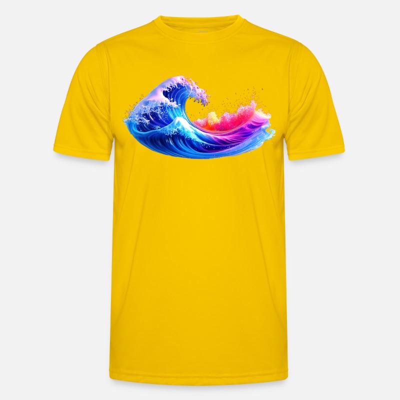 waves Männer Funktions-T-Shirt