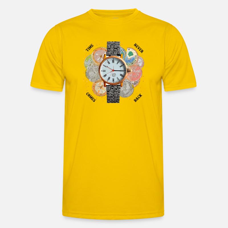 Time never comes back. Men's Functional T-Shirt