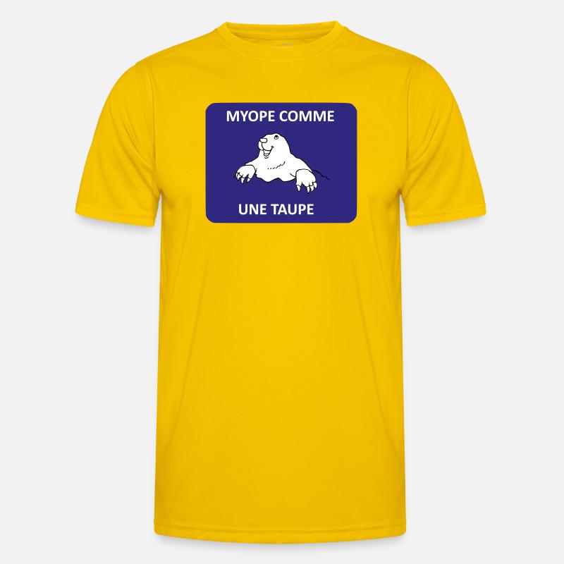Short-sighted as a mole Men's Functional T-Shirt