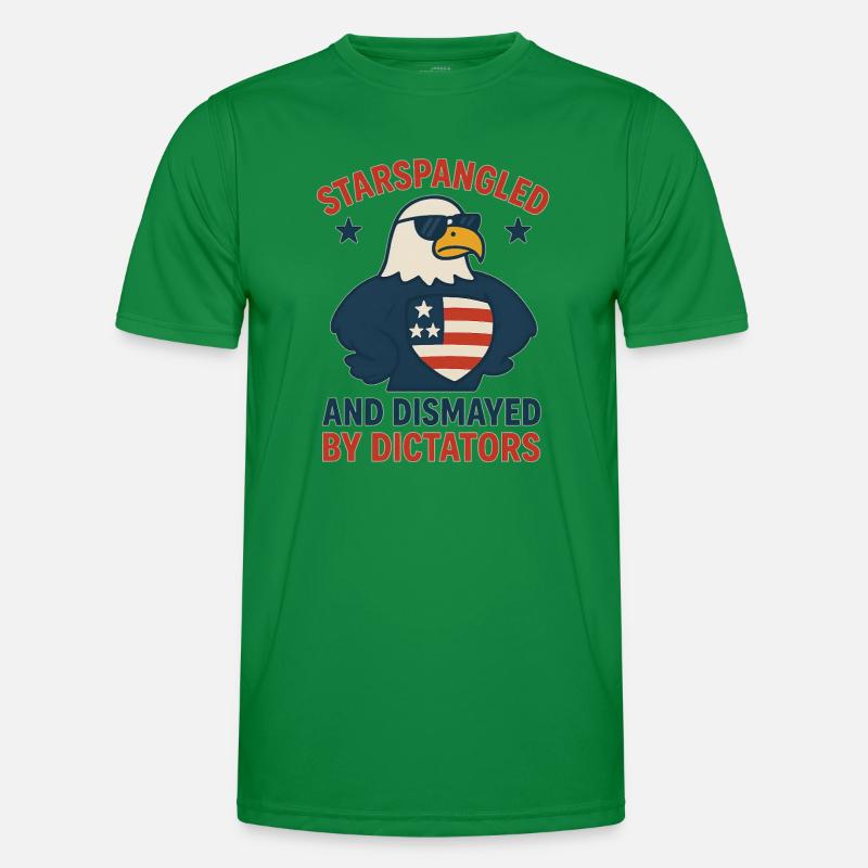 Stars Spangled Dismayed by Dictators Men's Functional T-Shirt