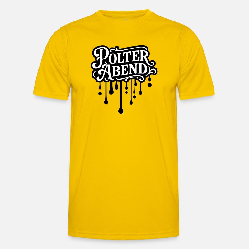 Polter Abend Polterhochzeit Männer Funktions-T-Shirt