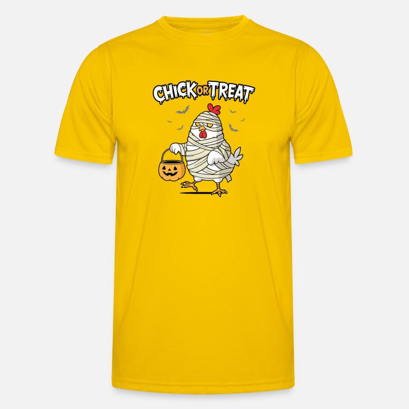 Küken oder Leckerli Männer Funktions-T-Shirt