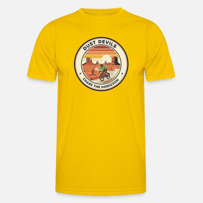 Dust Devils Desert Horizon MTB Männer Funktions-T-Shirt