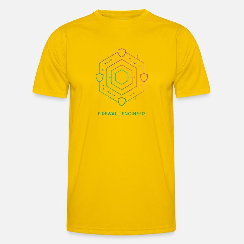 Firewall Engineer - Cybersecurity Men's Functional T-Shirt