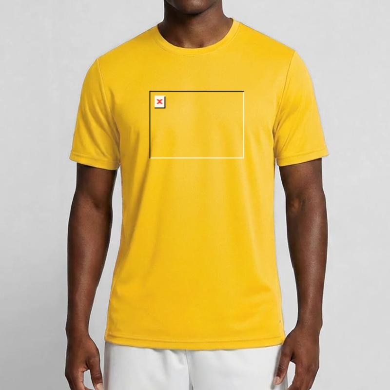 Missing Image – File Not Found Querformat Männer Funktions-T-Shirt