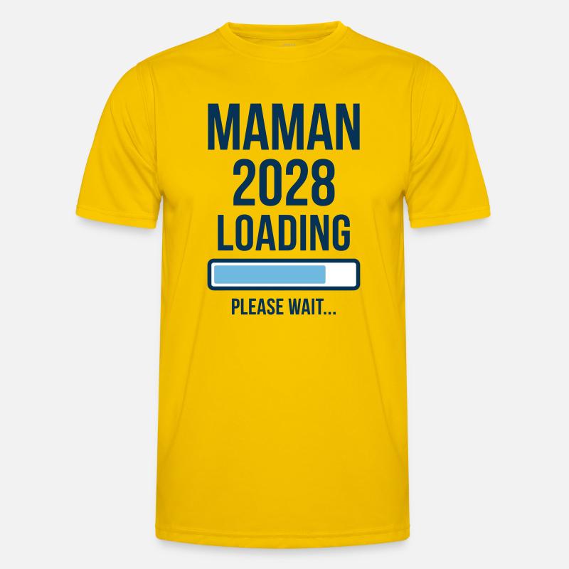 Annonce Grossesse Maman 2028 Loading T-shirt sport Homme