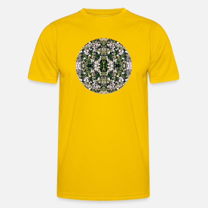 Source du Mandala de la Nature à Nuremberg T-shirt sport Homme