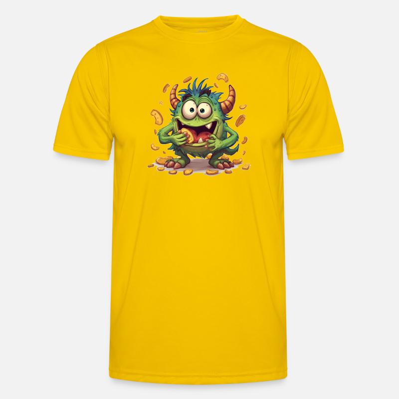 Mint Sample Snacking - Men's Functional T-Shirt - egg yellow