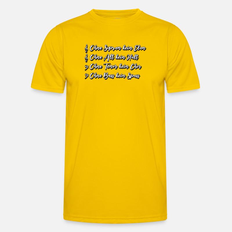 Chœur SATB Dire T-shirt sport Homme