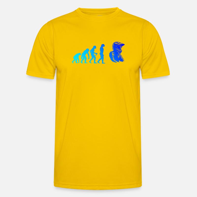 Conception compacte du motocross T-shirt sport Homme