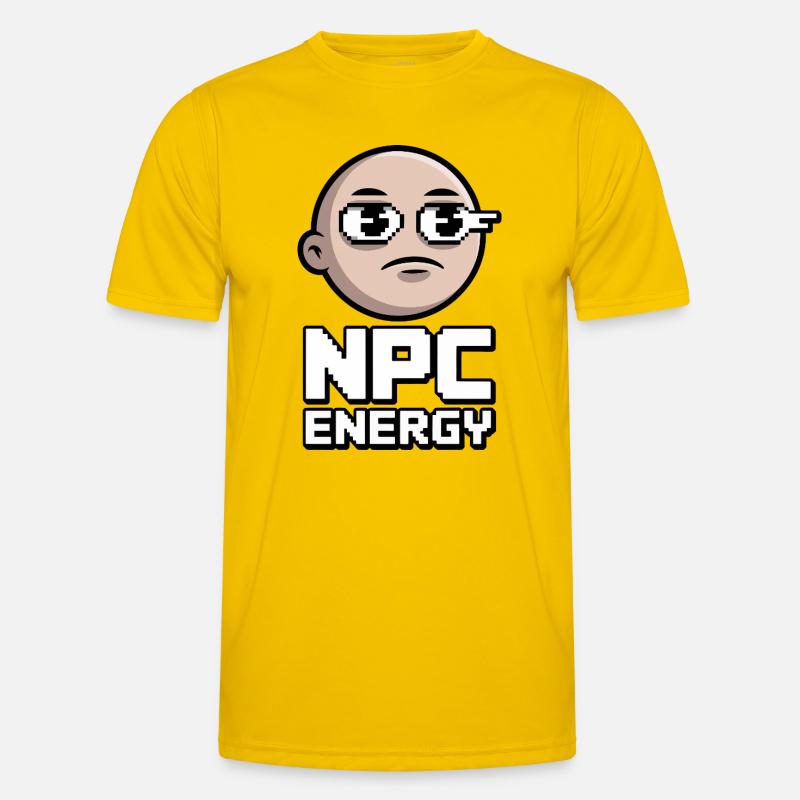 Pixel Pop d’énergie NPC T-shirt sport Homme