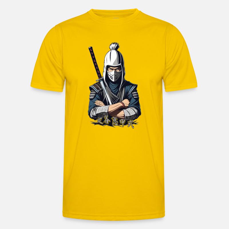 Samurai Krieger Männer Funktions-T-Shirt