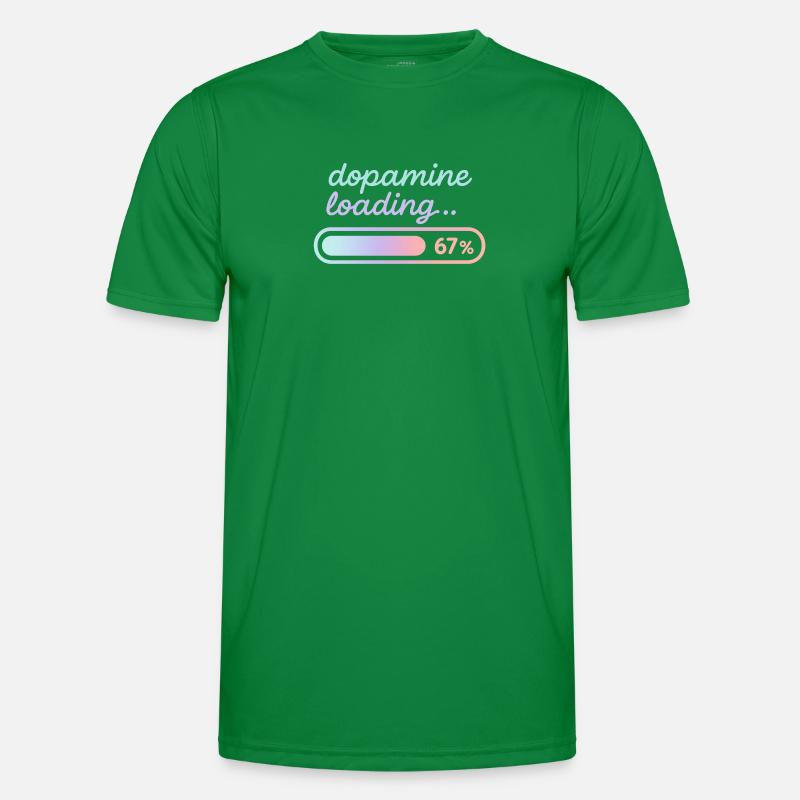 Dopamine Loading Pastel Gradient Men's Functional T-Shirt