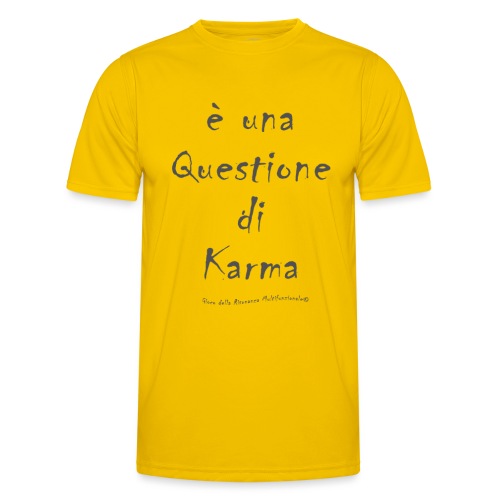 questione di Karma - Maglietta sportiva per uomo