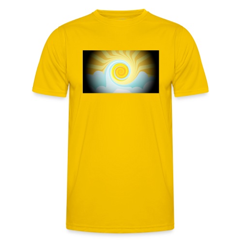 Sonnenspirale - Männer Funktions-T-Shirt