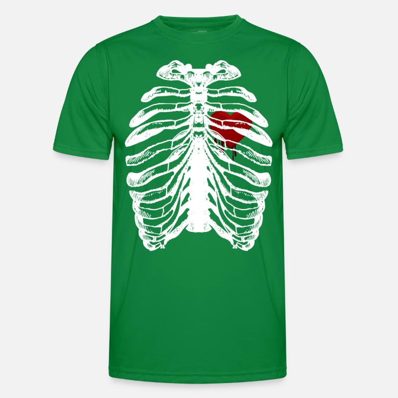 skeleton Men's Functional T-Shirt