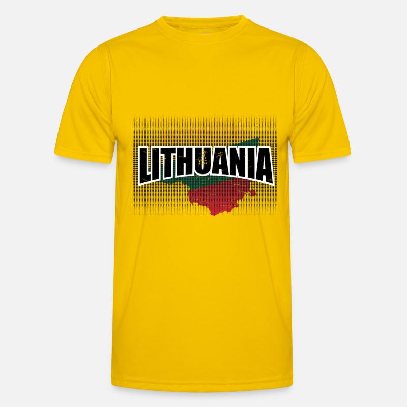 Lithuania EU Men's Functional T-Shirt