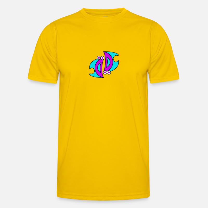 Doppel D.F. Männer Funktions-T-Shirt