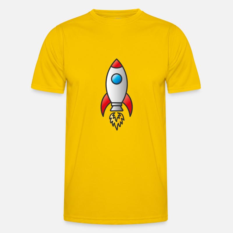 Fusée spatiale T-shirt sport Homme
