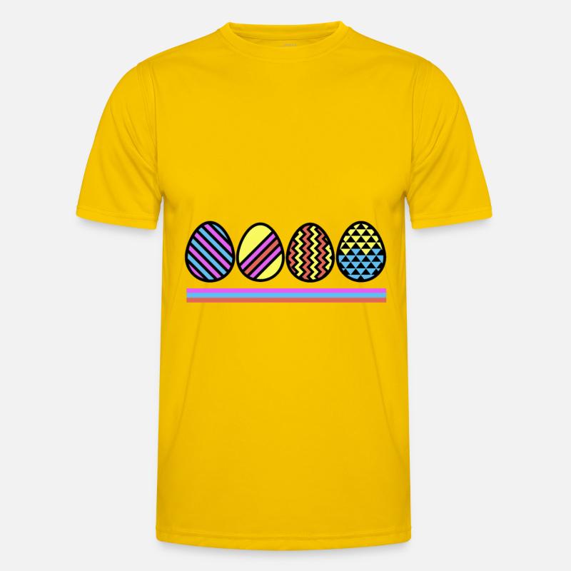 Easter Eggs - Oster Eier Männer Funktions-T-Shirt