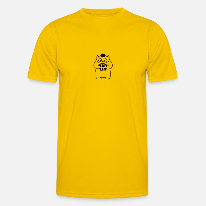 Berliner Bär Männer Funktions-T-Shirt