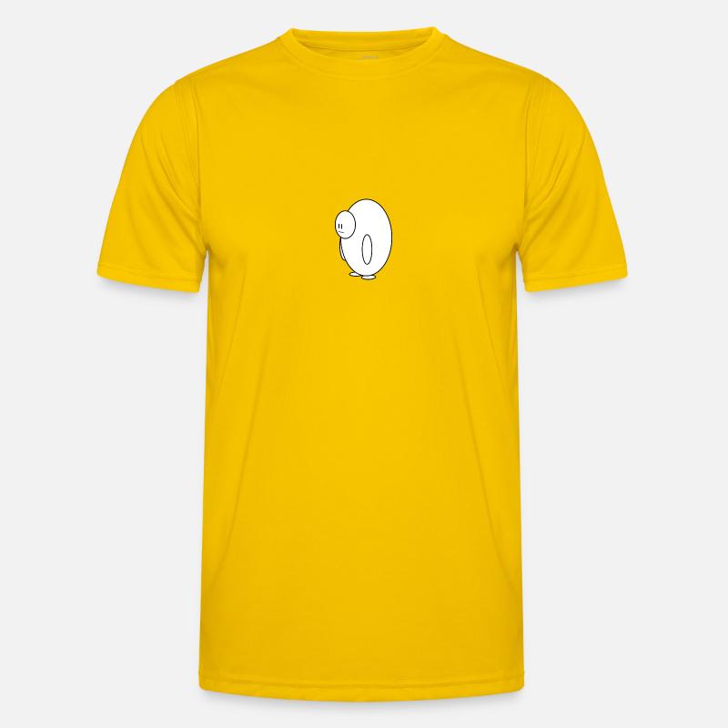 Noop - Men's Functional T-Shirt - egg yellow