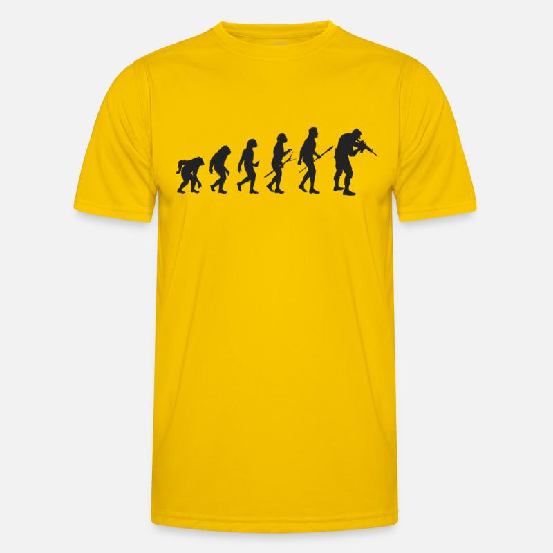 Évolution Militaire T-shirt sport Homme