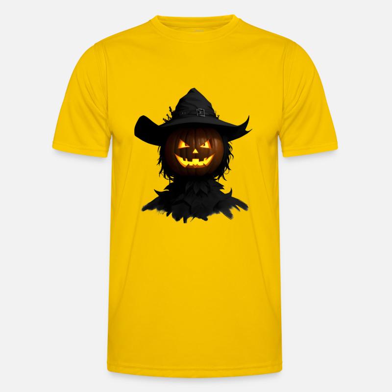 Jack-o-lantern Men's Functional T-Shirt