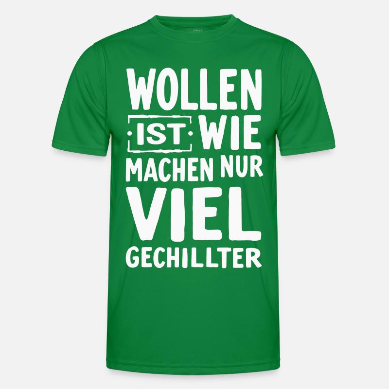 Wollen Männer Funktions-T-Shirt