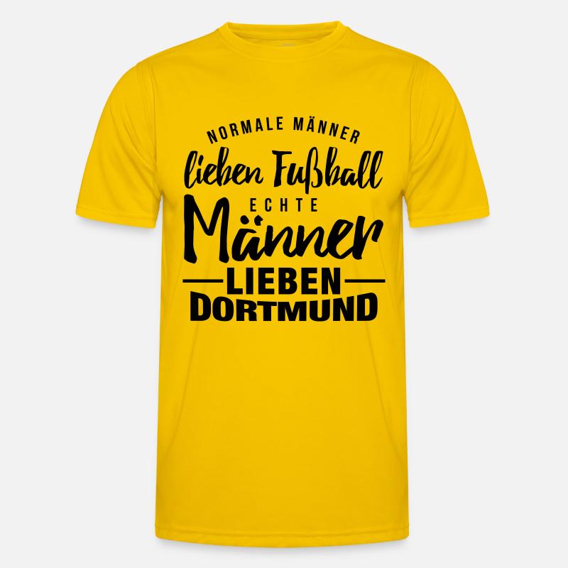 Echte Männer lieben Dortmund Männer Funktions-T-Shirt