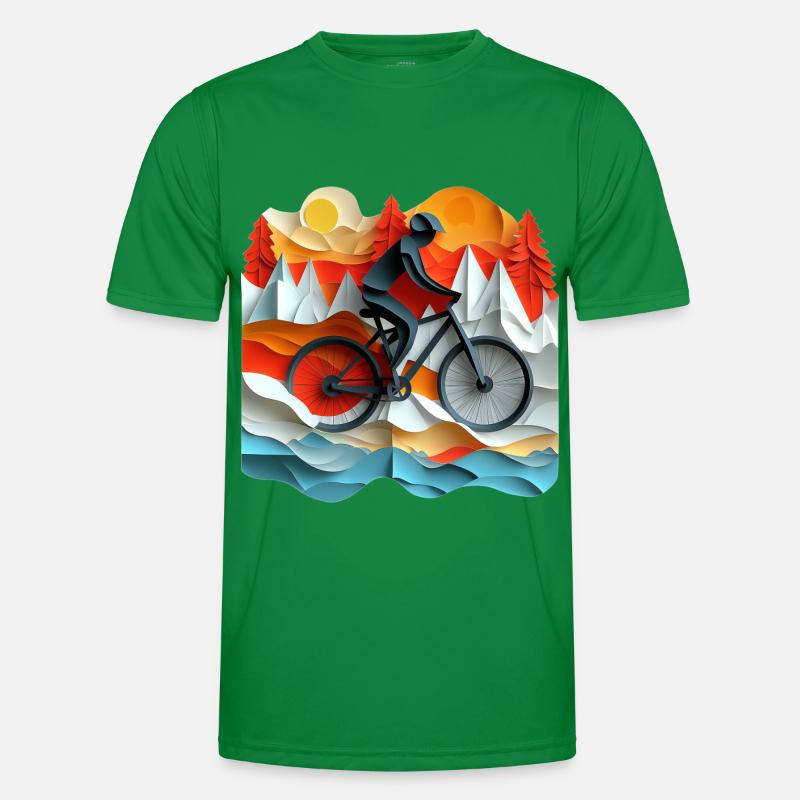 Bicycle excursion Men's Functional T-Shirt