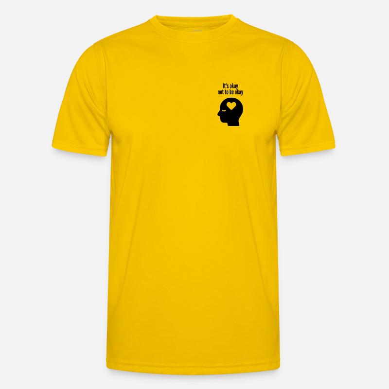 it‘s okay not to be okay Männer Funktions-T-Shirt