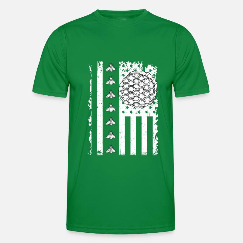 Beekeeper Bee Gift Men's Functional T-Shirt