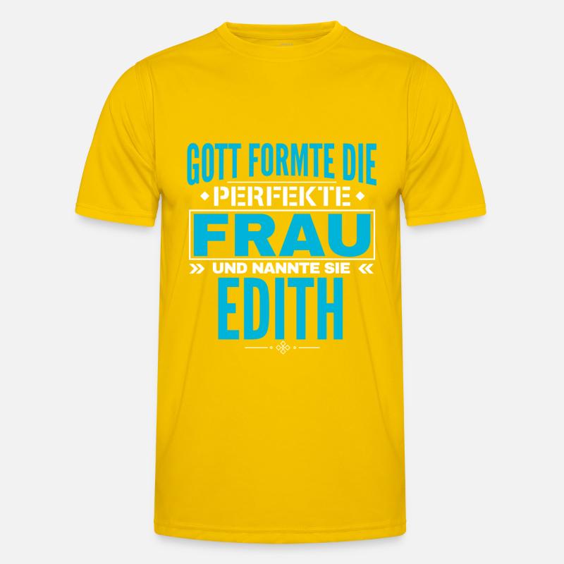 Conception du nom d’Edith T-shirt sport Homme