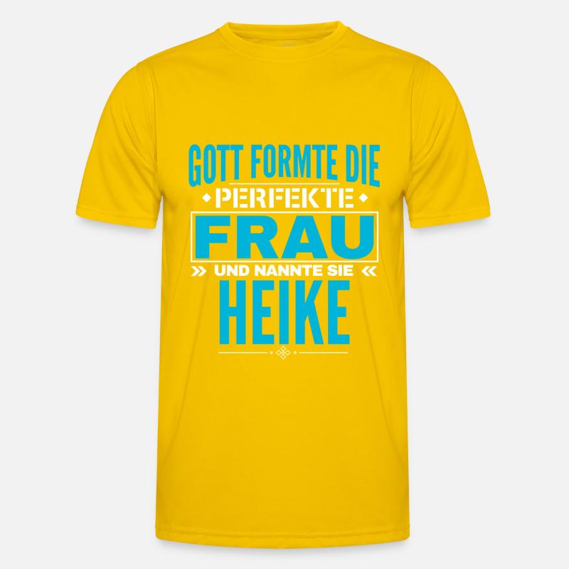 Conception du nom Heike T-shirt sport Homme