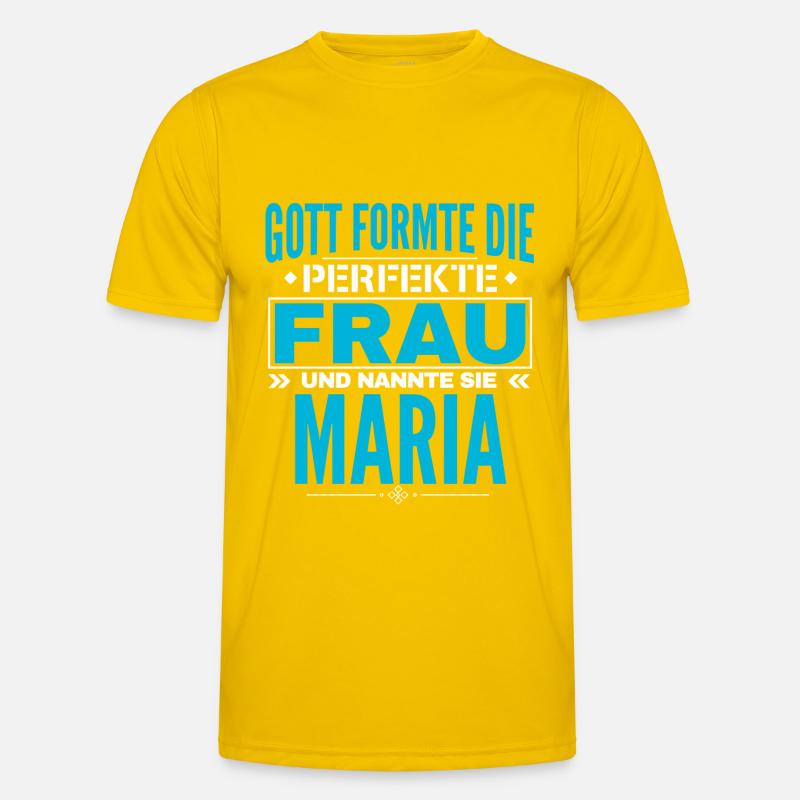 Conception du nom de Maria T-shirt sport Homme