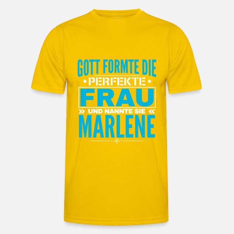 Marlene Name Design Männer Funktions-T-Shirt