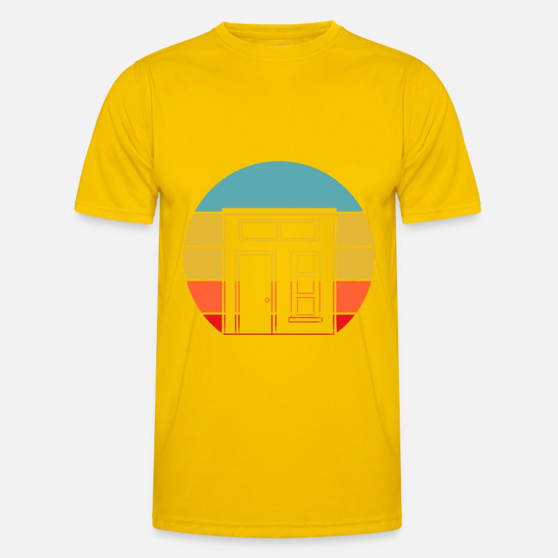 Tiny House Männer Funktions-T-Shirt