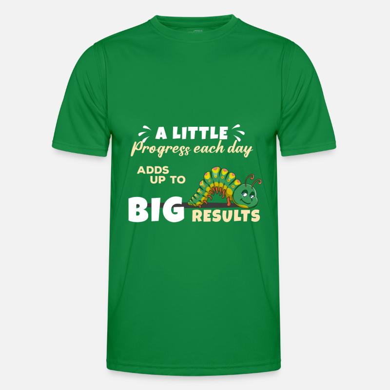 Raupe Männer Funktions-T-Shirt