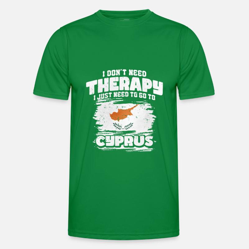 Zypern Männer Funktions-T-Shirt