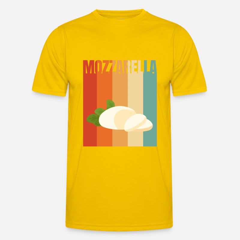 Retro Mozzarella Men's Functional T-Shirt