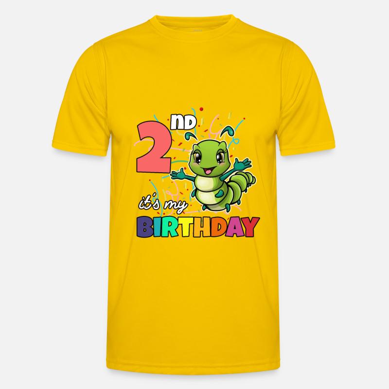 Raupe Männer Funktions-T-Shirt