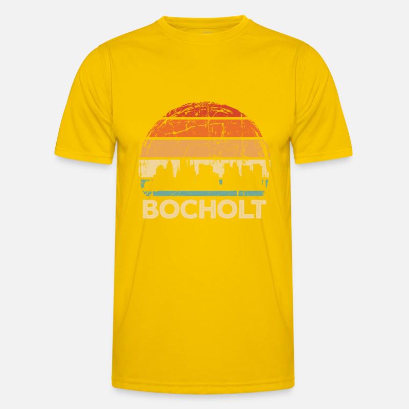 Bocholt - Men's Functional T-Shirt - egg yellow