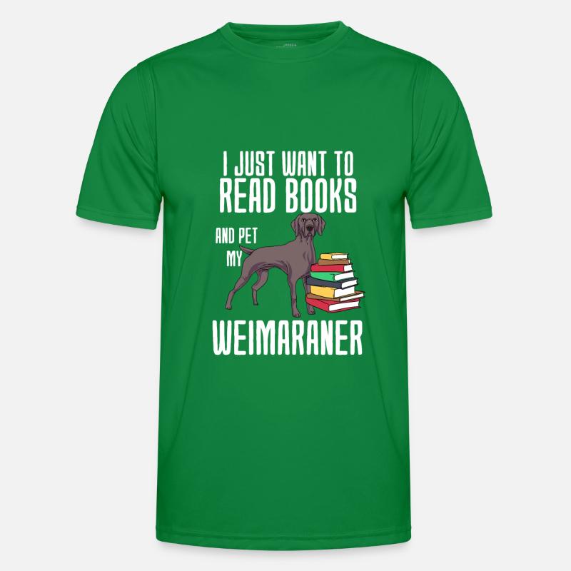 Weimaraner Männer Funktions-T-Shirt