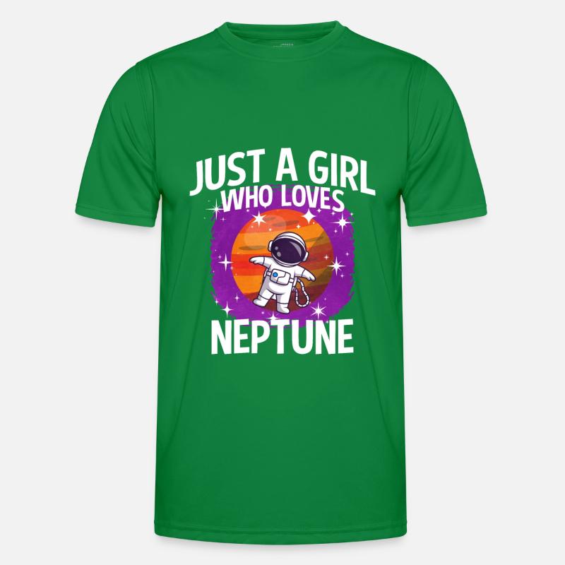 Mädchen Neptun Geschenk Männer Funktions-T-Shirt