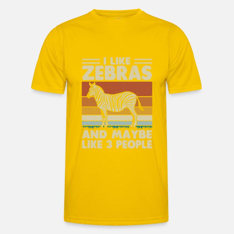 Zebra Men's Functional T-Shirt