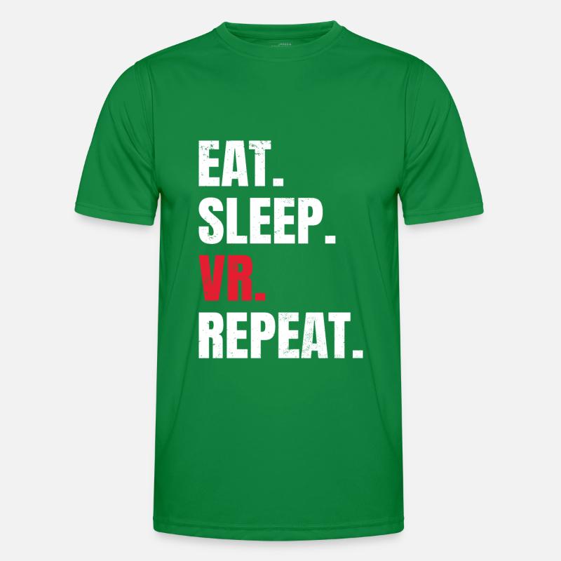 Virtual Reality VR Gift Men's Functional T-Shirt