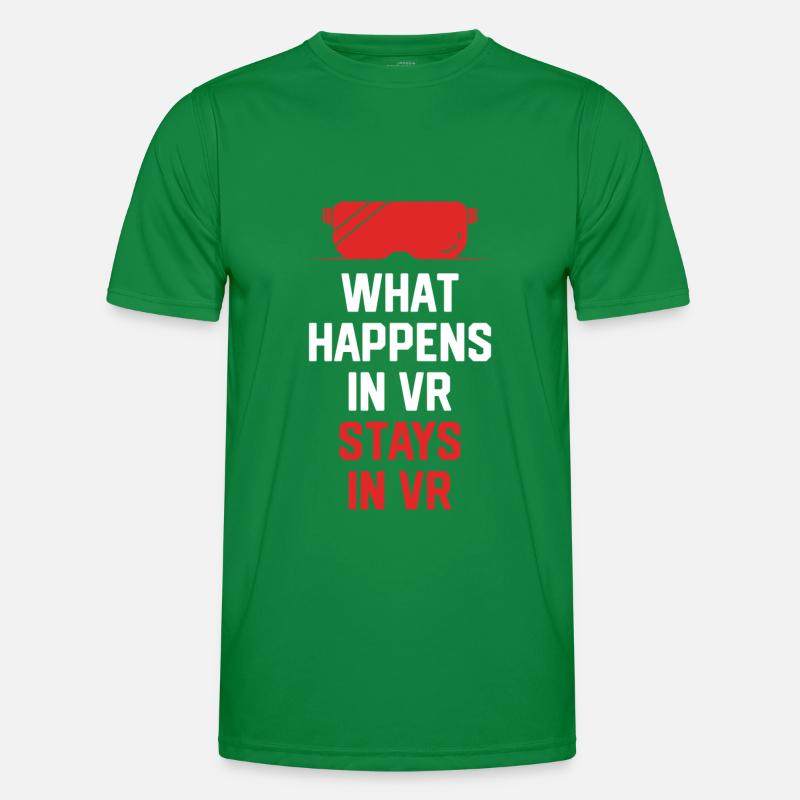Virtual Reality VR Gift Men's Functional T-Shirt