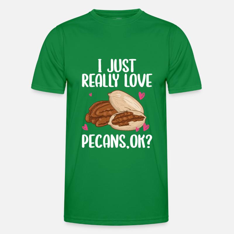 Pecan Nuts Gift Men's Functional T-Shirt