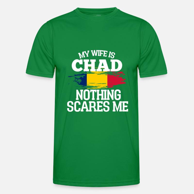Chad Ehefrau Männer Funktions-T-Shirt